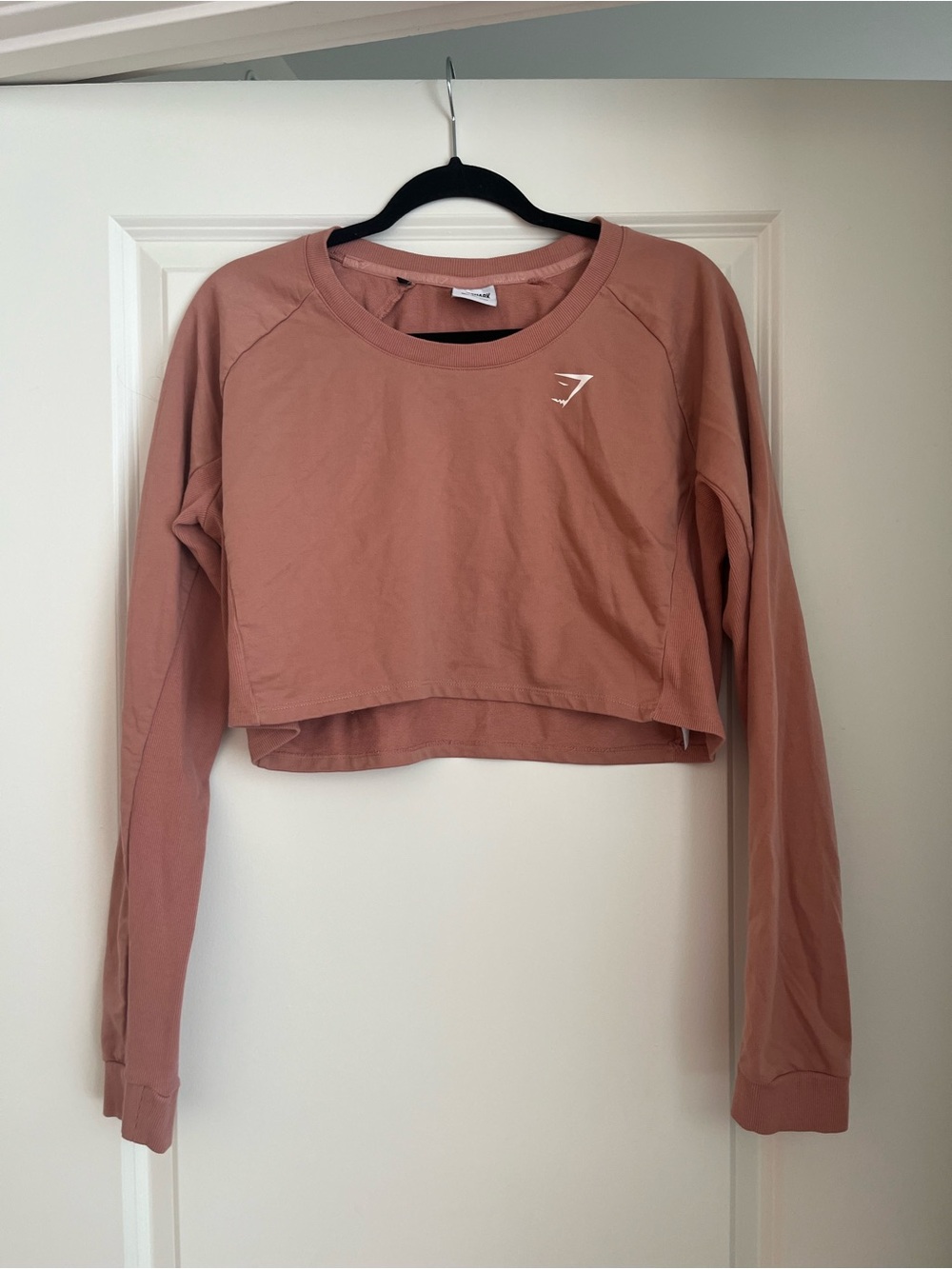 Gymshark Women’s Rose Cropped Long Sleeve Top